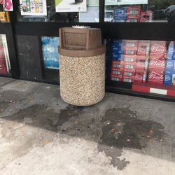 7-Eleven - I guess people smoke in this year because it smells really bad.