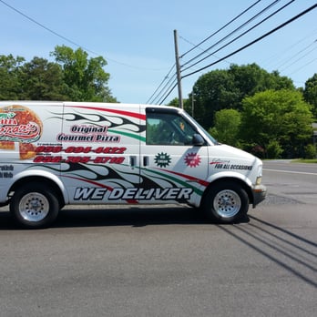 Danny's Pizza Pizzazz - a van parked on the side of the road - Pizza Near Me - Franklinville, New Jersey
