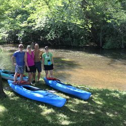 Kayak the Creek - Getting ready for a "cousin trip".