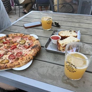 Cerebral Brewing - Lloyd Pizza and the focaccia - Breweries Near Me - Denver, Colorado