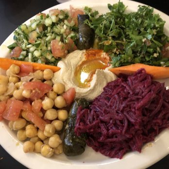 Holyoke Hummus Company - Gorgeous sampler platter - Falafel Near Me Holyoke Hummus Company - Gorgeous sampler platter - Falafel Near Me