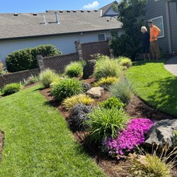 Albizo Landscaping - Here is one of our maintenance clients Appreciating our nice work and keeping her lawn clean