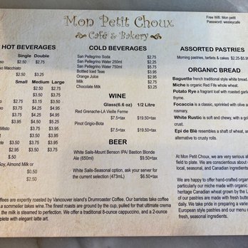 Mon Petit Choux - Bakeries Near Me - Nanaimo, British Columbia