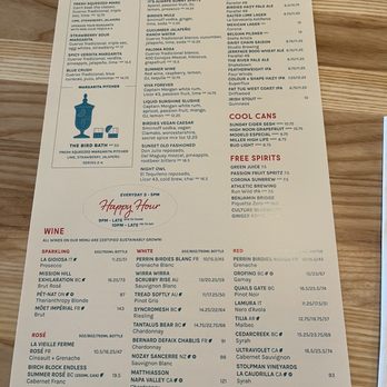 Birdies - Menu - Salad Near Me - Burnaby, British Columbia Birdies - Menu - Salad Near Me - Burnaby, British Columbia