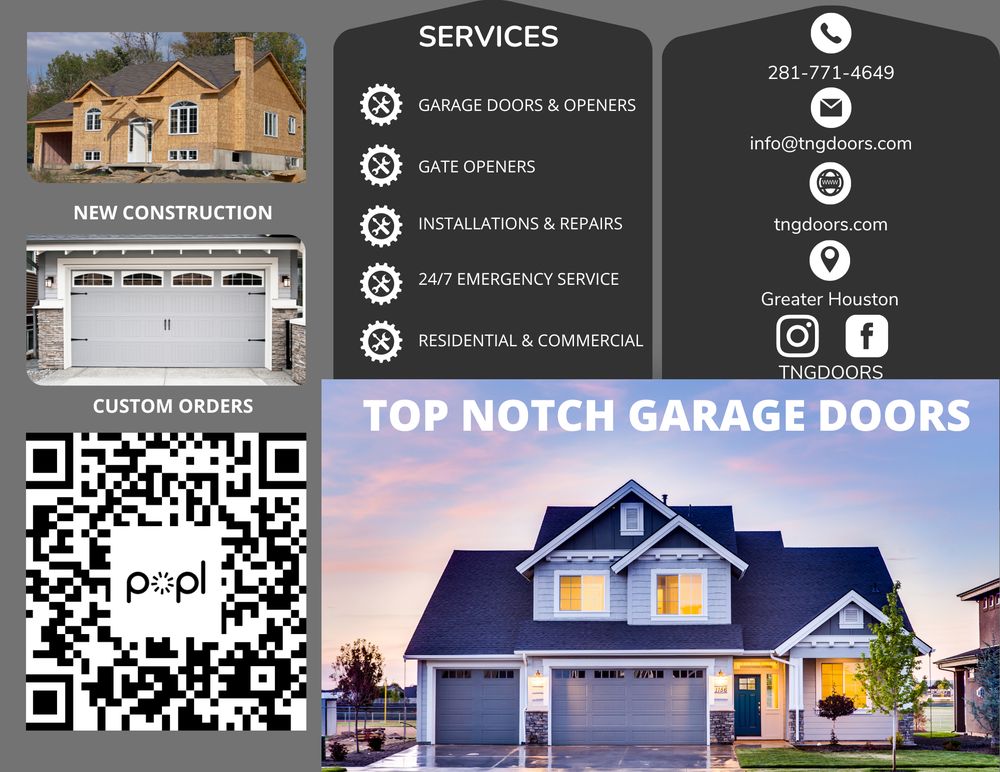TOP NOTCH GARAGE DOORS Updated September 2024 3831 Golf Dr, Houston