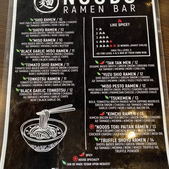 Noods Ramen Bar - Menu - Ramen Near Me - Honolulu, Hawaii Noods Ramen Bar - Menu - Ramen Near Me - Honolulu, Hawaii