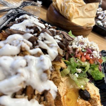 Mr Shawarma - Chicken and beef shawarma plate ‍ - Halal Near Me - San Marcos, California