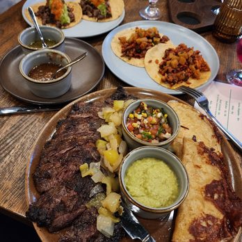 Ofrenda Cantina - Arrachera plate and dos compass tacos, don pepes taco - Mexican Near Me - Berwyn, Illinois Ofrenda Cantina - Arrachera plate and dos compass tacos, don pepes taco - Mexican Near Me - Berwyn, Illinois