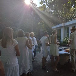 Zum Aussichtsturm - Weiss und Wein Abend. Es war eine Augenweide.