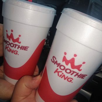 Smoothie King - Caribbean Way + Strawberry Slim 'n Trim (Stevia sweetened) - Juice Bars & Smoothies Near Me - Norcross, Georgia