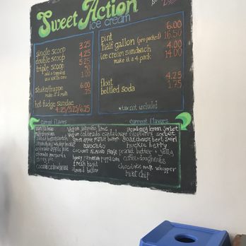 Sweet Action - Menu - Ice Cream & Frozen Yogurt Near Me - Denver, Colorado