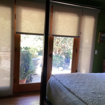 The Shade Store - The center two motorized shades can be raised or lowered together or separately with remote. - Shades & Blinds Near Me - Thousand Oaks, California The Shade Store - The center two motorized shades can be raised or lowered together or separately with remote. - Shades & Blinds Near Me - Thousand Oaks, California