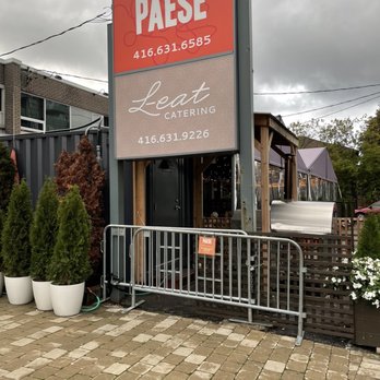 Paese - Paese front entrance - Italian Near Me - Toronto, Ontario