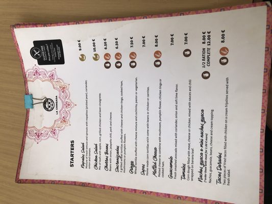 Menu photo 7 La Chingada València, V