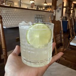 Iced Gin Gimlet