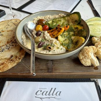 Calla - Hummus board - New American Near Me - Lake Charles, Louisiana