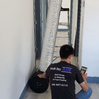 South Bay HERS Rating - HERS Test in process - Home Inspectors Near Me South Bay HERS Rating - HERS Test in process - Home Inspectors Near Me