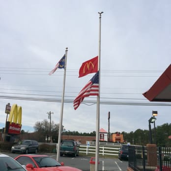 McDonald's - What an insult, Proper flag etiquette never fly any flag higher than the national flag - Fast Food Near Me - Butner, North Carolina McDonald's - What an insult, Proper flag etiquette never fly any flag higher than the national flag - Fast Food Near Me - Butner, North Carolina