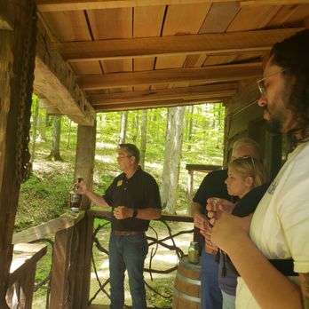 Hard Truth Distilling - Cabin stop on ATV tour with Rick - Distilleries Near Me - Nashville, Indiana Hard Truth Distilling - Cabin stop on ATV tour with Rick - Distilleries Near Me - Nashville, Indiana