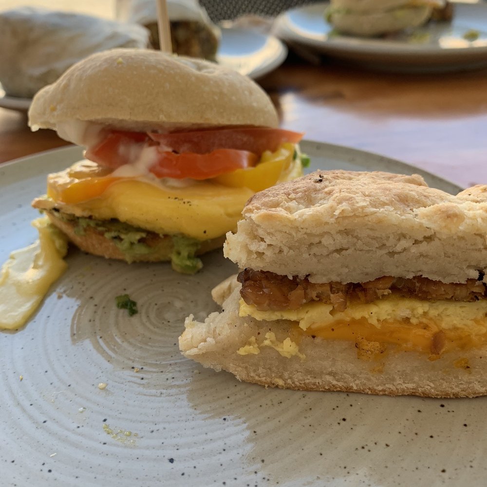 Spice grrl and simple biscuit. Both yummy Spice grrl and simple biscuit. Both yummy