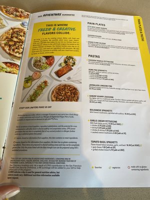 Menu photo 7 California Pizza Kitchen Laguna Niguel, CA