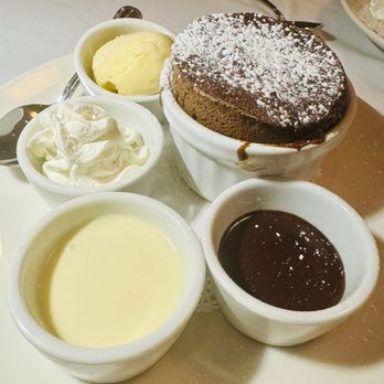 Le Petit Restaurant - Chocolate soufflé - French Near Me - Sherman Oaks, California Le Petit Restaurant - Chocolate soufflé - French Near Me - Sherman Oaks, California