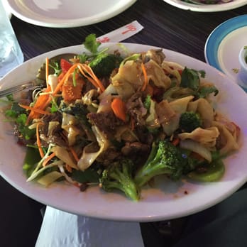 Thai Bite - Pad Kee Mao is enough to feed 2 people! - Thai Near Me - Aliso Viejo, California Thai Bite - Pad Kee Mao is enough to feed 2 people! - Thai Near Me - Aliso Viejo, California