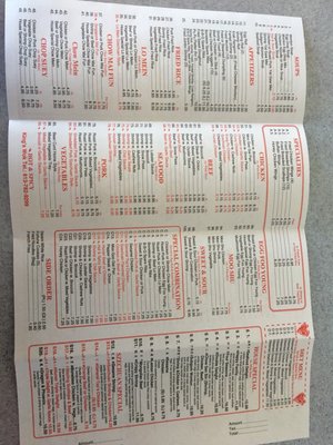 Menu photo 5 Kings Wok Zephyrhills, FL