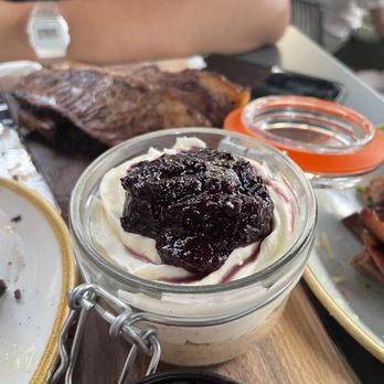 Smoque N' Bones - Blueberry cheesecake - Barbeque Near Me - Toronto, Ontario Smoque N' Bones - Blueberry cheesecake - Barbeque Near Me - Toronto, Ontario