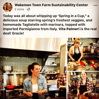 Wakeman Town Farm - Italian cooking class! Lunch and learn - Farmers Market Near Me - Westport, Connecticut Wakeman Town Farm - Italian cooking class! Lunch and learn - Farmers Market Near Me - Westport, Connecticut