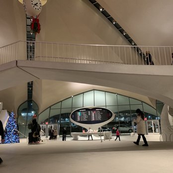 TWA Flight Center - Iconic Saarinen design at The TWA hotel/ flight center - Airport Terminals Near Me - New York, New York