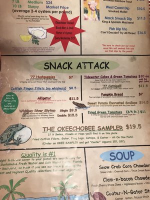 Menu photo 6 Lightsey's Restaurant Okeechobee, FL