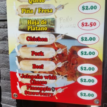 Tamales El Mexico - Menu - Mexican Near Me - San Diego, California Tamales El Mexico - Menu - Mexican Near Me - San Diego, California