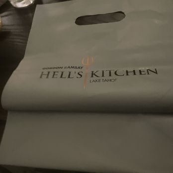 Gordon Ramsay Hell's Kitchen - Hell's Kitchen Lake Tahoe Bag - Steakhouses Near Me - Stateline, Nevada