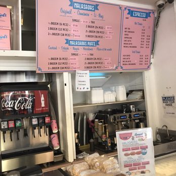 Leonard's Bakery - Malasadas Menu board - Bakeries Near Me - Honolulu, Hawaii Leonard's Bakery - Malasadas Menu board - Bakeries Near Me - Honolulu, Hawaii