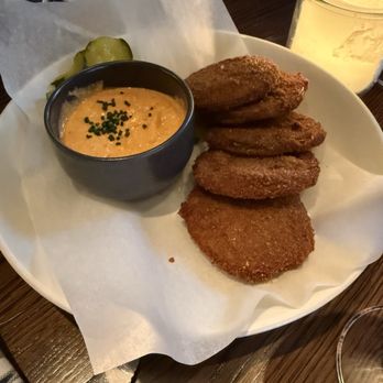 The Love - Fried green tomatoes - New American Near Me - Philadelphia, Pennsylvania