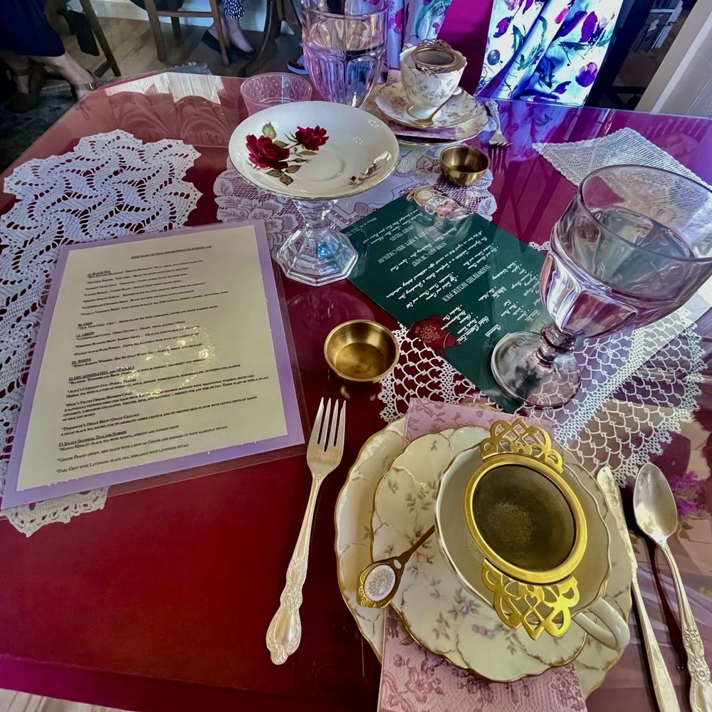 Tea Trolley - Tea spread and table - Tea Rooms Near Me - Atascadero, California Tea Trolley - Tea spread and table - Tea Rooms Near Me - Atascadero, California