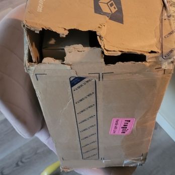 The UPS Store - This looks like it's been yanked open - Shipping Centers Near Me - Lancaster, California