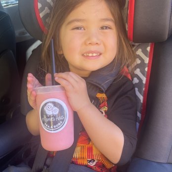 Mama's Haus Tea & Boba - Strawberry starburst tastes like a strawberry banana smoothie - Bubble Tea Near Me - Temecula, California Mama's Haus Tea & Boba - Strawberry starburst tastes like a strawberry banana smoothie - Bubble Tea Near Me - Temecula, California