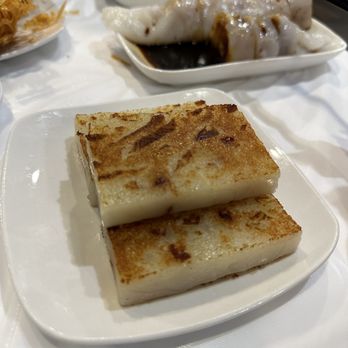 Yummy House - Pan fried radish cake (front) - Dim Sum Near Me - Kenner, Louisiana