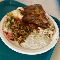 Aljibani Halal Market - Lamb Shank Combo Plate