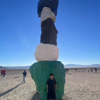 Seven Magic Mountains - Rocks - Public Art Near Me - Las Vegas, Nevada