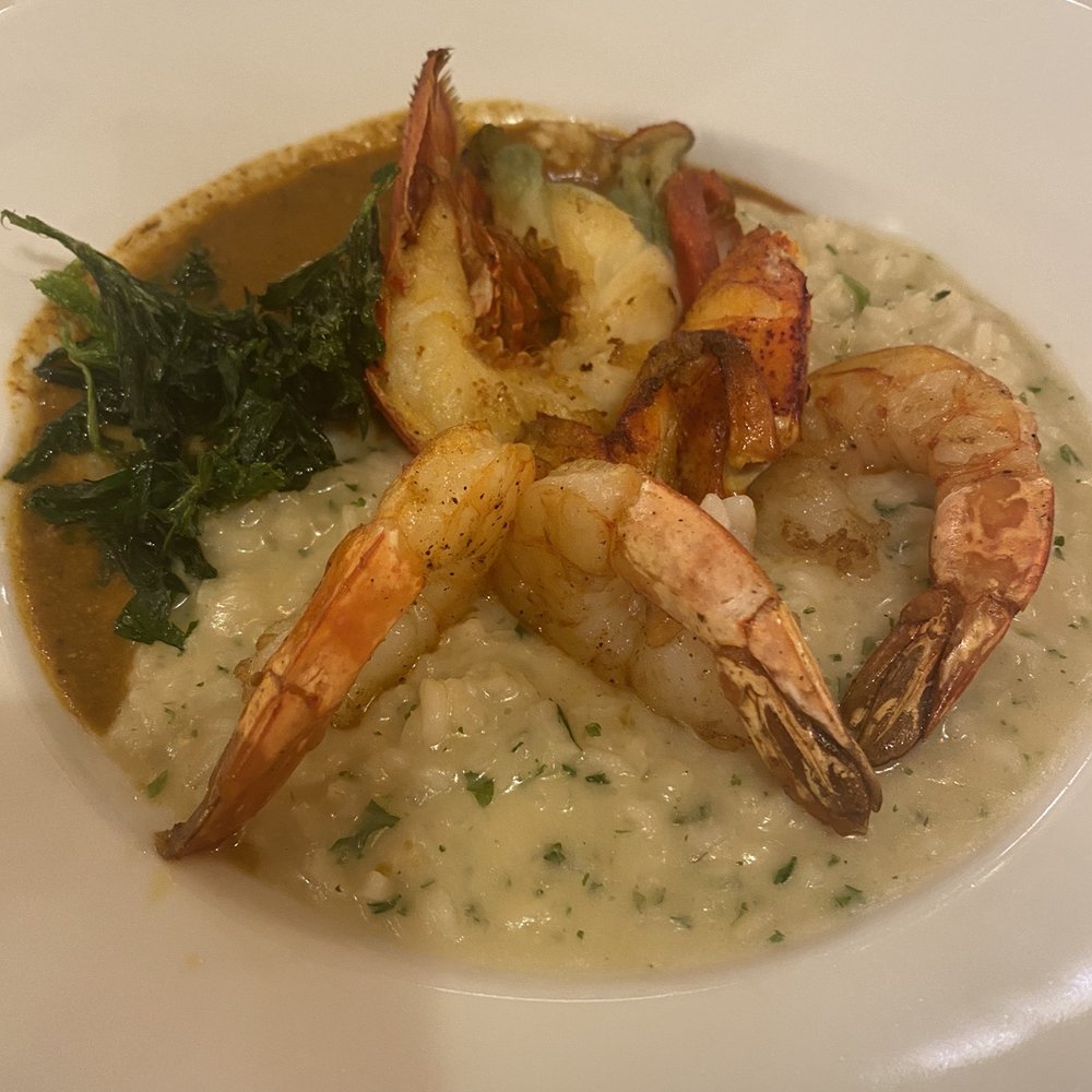 Café du Centre - Lobster and prawns risotto was excellent. - French Near Me - Geneva, GE Café du Centre - Lobster and prawns risotto was excellent. - French Near Me - Geneva, GE