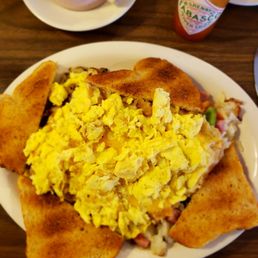 The Ultimate with two eggs and toast