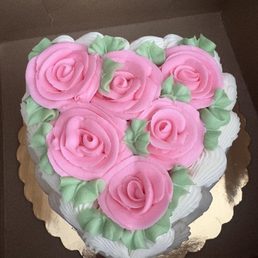Delicious marble cake with strawberry filling - special for Valentines Day