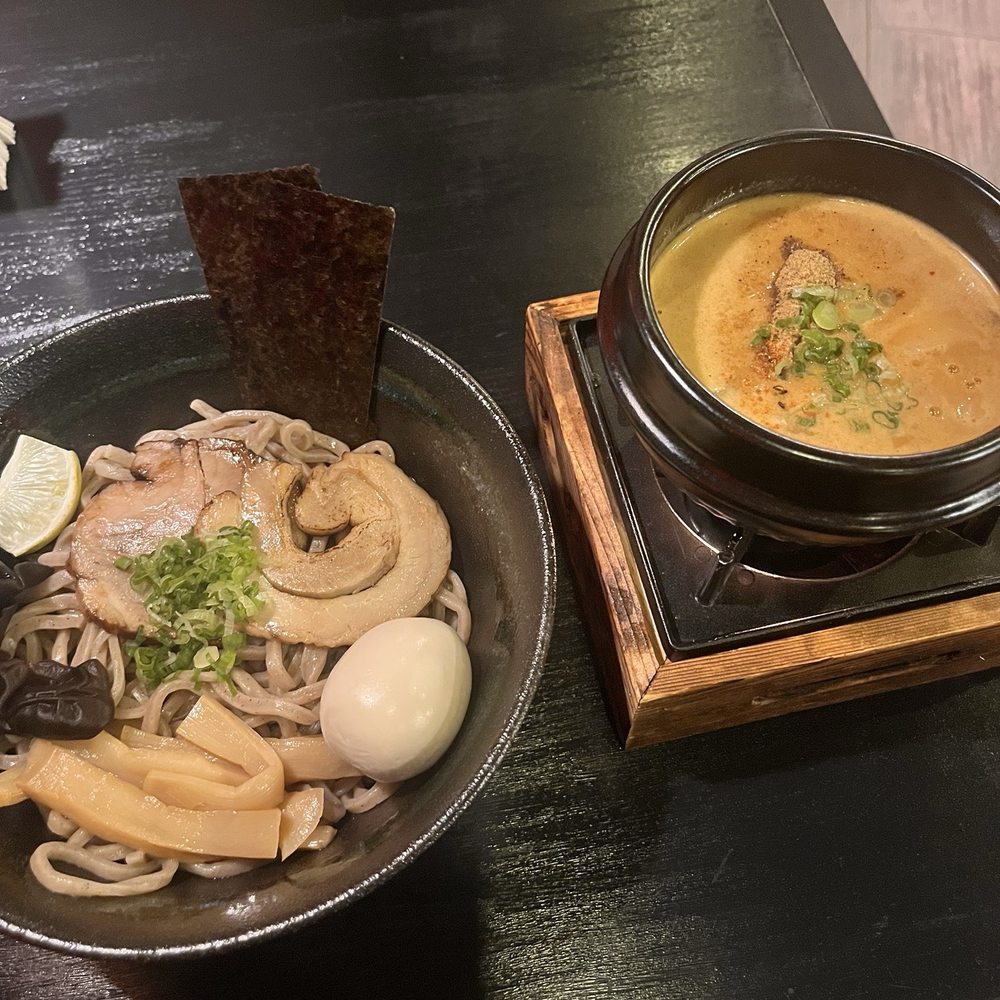 Spicy miso tsukemen Spicy miso tsukemen
