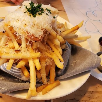 El Dorado Kitchen - Truffle Fries ($14) - New American Near Me - Sonoma, California