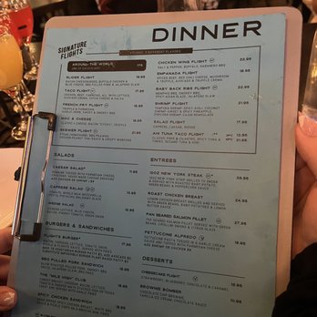 Flights - Dinner menu - New American Near Me - Las Vegas, Nevada Flights - Dinner menu - New American Near Me - Las Vegas, Nevada