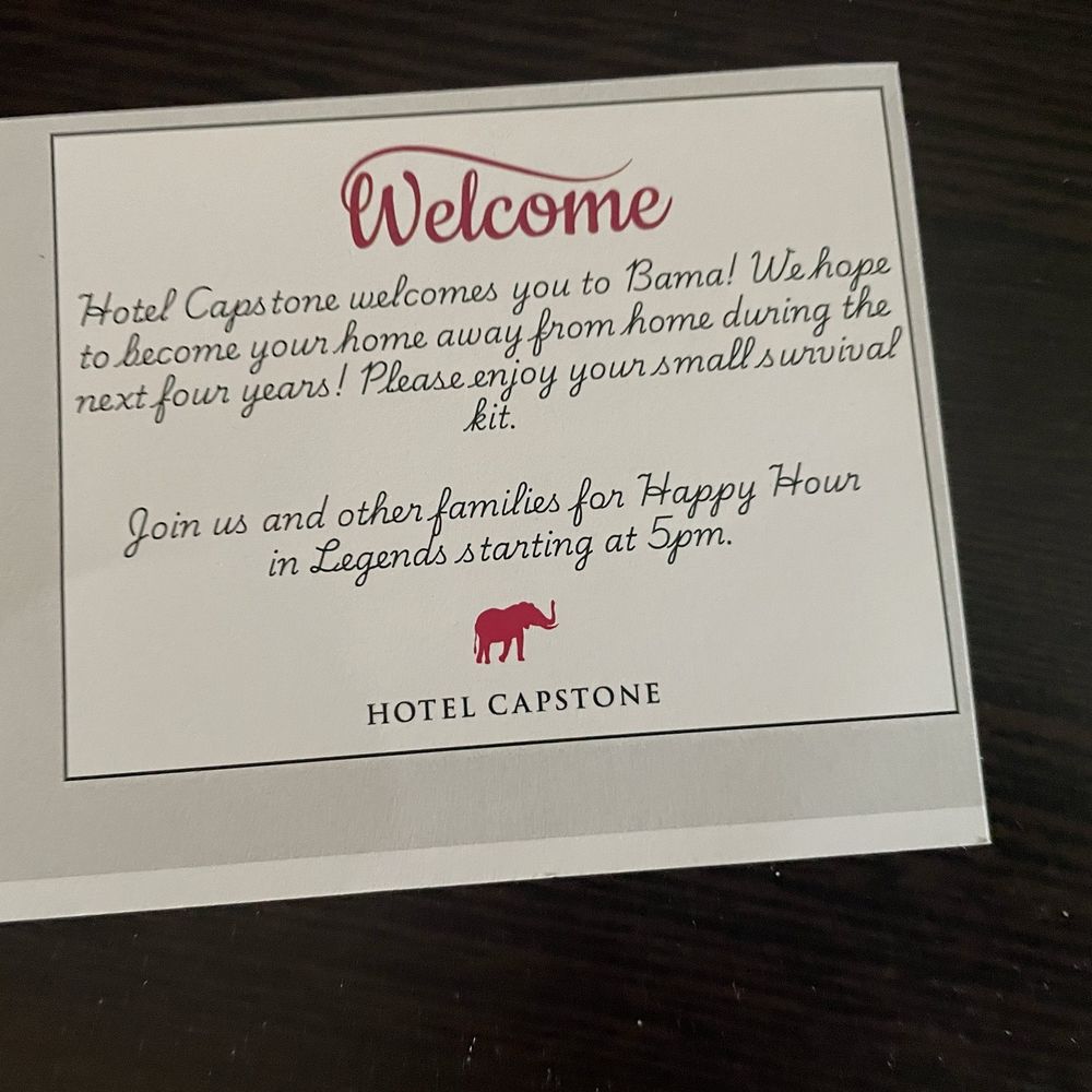 Hotel Capstone - The cut on this marketing piece is perfect to describe the effort happening here.  Way OFF! - Hotels Near Me - Tuscaloosa, Alabama