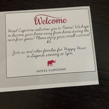 Hotel Capstone - The cut on this marketing piece is perfect to describe the effort happening here. Way OFF! - Hotels Near Me - Tuscaloosa, Alabama Hotel Capstone - The cut on this marketing piece is perfect to describe the effort happening here. Way OFF! - Hotels Near Me - Tuscaloosa, Alabama